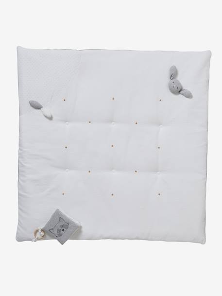 Tapis d'éveil en gaze de coton bio* MINI COMPAGNIE gris 2 - vertbaudet enfant 