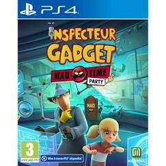 Jouet-Jeux vidéos et jeux d'arcade-Jeux vidéos-Inspecteur Gadget Mad Time Party - Jeu PS4