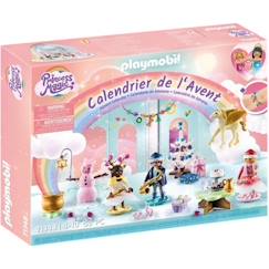 Jouet-Jeux d'imagination-Calendrier de l'Avent PLAYMOBIL - Arc-en-ciel - La magie de Noël - 24 cases à ouvrir