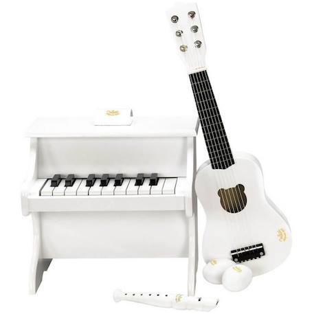 Maracas oeuf blanches - VILAC - Instrument de musique - Blanc - Enfant - 3 ans et plus BLANC 2 - vertbaudet enfant 