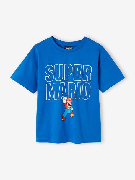 Tee-shirt garçon Super Mario® bleu électrique 1 - vertbaudet enfant 