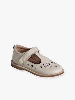 Chaussures-Chaussures fille 23-38-Salomés cuir fille collection maternelle