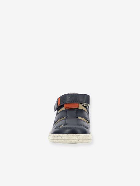 Sandales cuir bébé Tractus 894823-10-101 marine 5 - vertbaudet enfant 