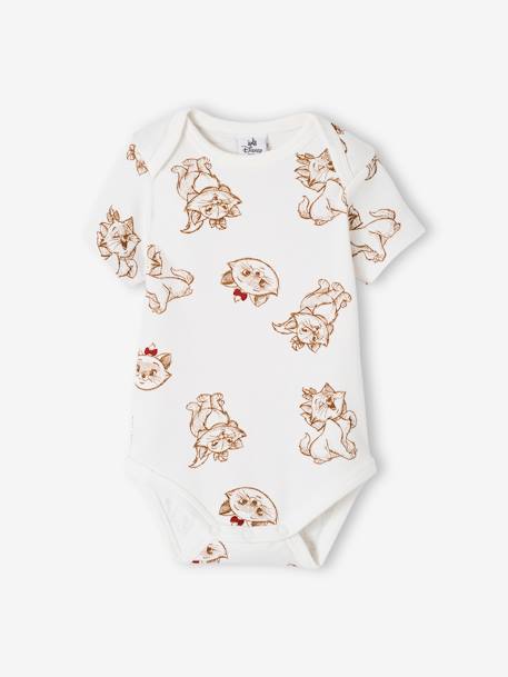 Lot de 2 bodies Disney Marie les Aristochats Blanc + rose pâle 3 - vertbaudet enfant 