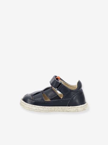 Sandales cuir bébé Tractus 894823-10-101 marine 3 - vertbaudet enfant 