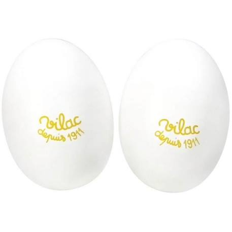 Maracas oeuf blanches - VILAC - Instrument de musique - Blanc - Enfant - 3 ans et plus BLANC 1 - vertbaudet enfant 