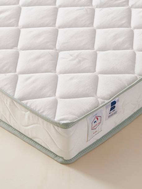 Matelas bébé anti-acariens traité Bi-ome NTL® blanc 2 - vertbaudet enfant 