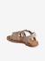 Sandales ouvertes enfant collection maternelle or 3 - vertbaudet enfant 