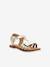 Sandales cuir enfant Diamanto 895214-30-15 or 1 - vertbaudet enfant 