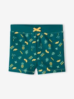 Shorty de bain ananas garçon  - vertbaudet enfant