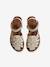 Sandales scratchées cuir enfant collection maternelle écru+or 5 - vertbaudet enfant 