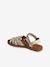 Sandales scratchées cuir enfant collection maternelle écru+or 4 - vertbaudet enfant 