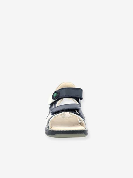 Sandales cuir enfant KickGalacxo 927710-30-103 marine 5 - vertbaudet enfant 
