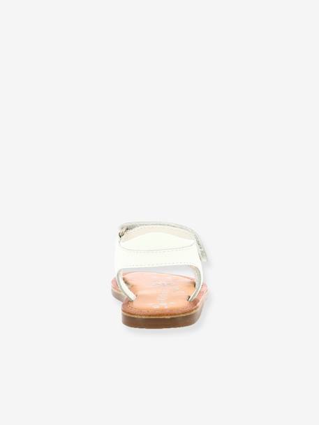 Sandales cuir bébé Dyastar 858582-10-3 blanc 4 - vertbaudet enfant 
