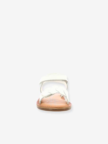 Sandales cuir bébé Dyastar 858582-10-3 blanc 5 - vertbaudet enfant 