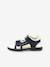 Sandales cuir enfant KickGalacxo 927710-30-103 marine 3 - vertbaudet enfant 