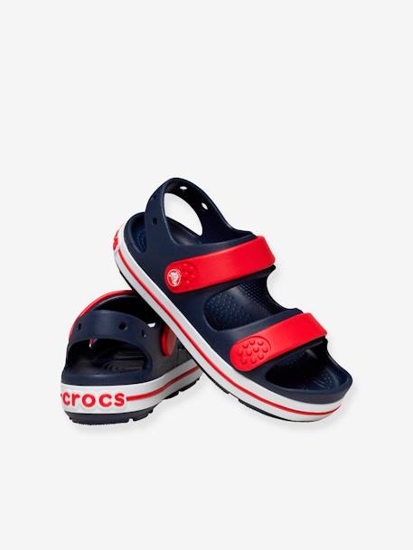 Sabots enfant 209423 Crocband Cruiser Sandal (TM) bleu ciel+marine+rose pâle 9 - vertbaudet enfant 