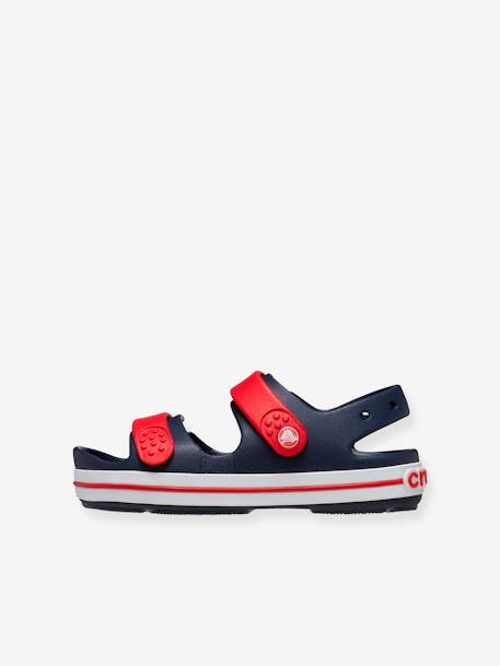 Sabots enfant 209423 Crocband Cruiser Sandal (TM) bleu ciel+marine+rose pâle 11 - vertbaudet enfant 
