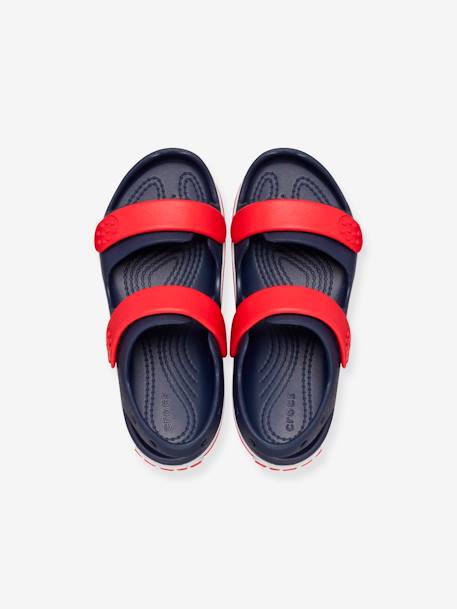 Sabots enfant 209423 Crocband Cruiser Sandal (TM) bleu ciel+marine+rose pâle 13 - vertbaudet enfant 