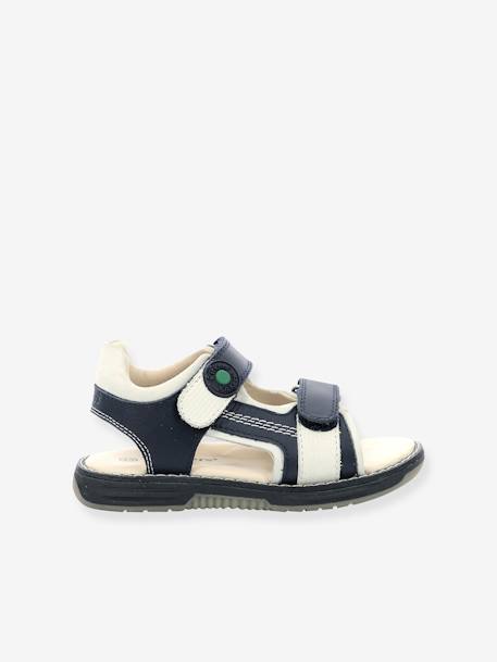 Sandales cuir enfant KickGalacxo 927710-30-103 marine 2 - vertbaudet enfant 