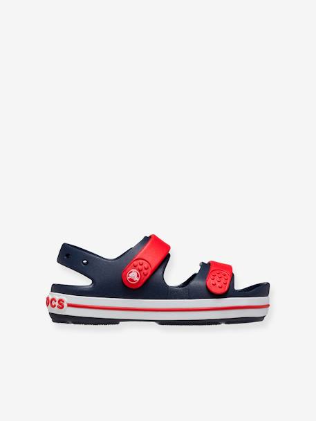 Sabots enfant 209423 Crocband Cruiser Sandal (TM) bleu ciel+marine+rose pâle 10 - vertbaudet enfant 