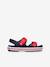 Sabots enfant 209423 Crocband Cruiser Sandal (TM) bleu ciel+marine+rose pâle 10 - vertbaudet enfant 