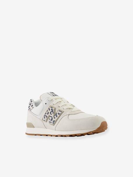 Baskets à lacets enfant GC574XD beige 1 - vertbaudet enfant 