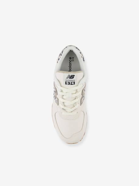 Baskets à lacets enfant GC574XD beige 4 - vertbaudet enfant 