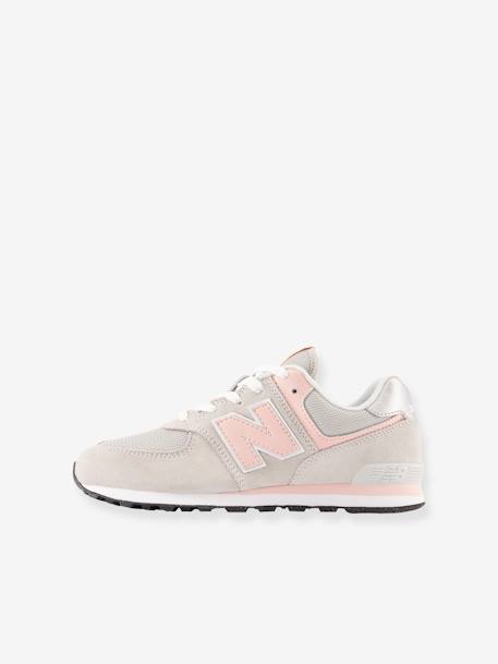 Baskets à lacets enfant GC574EVK NEW BALANCE® gris souris 3 - vertbaudet enfant 