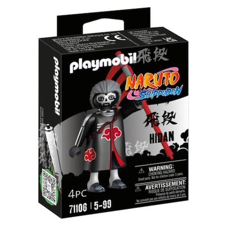 PLAYMOBIL - 71106 - Hidan - Naruto Shippuden - Personnage de manga ninja avec accessoires NOIR 1 - vertbaudet enfant 