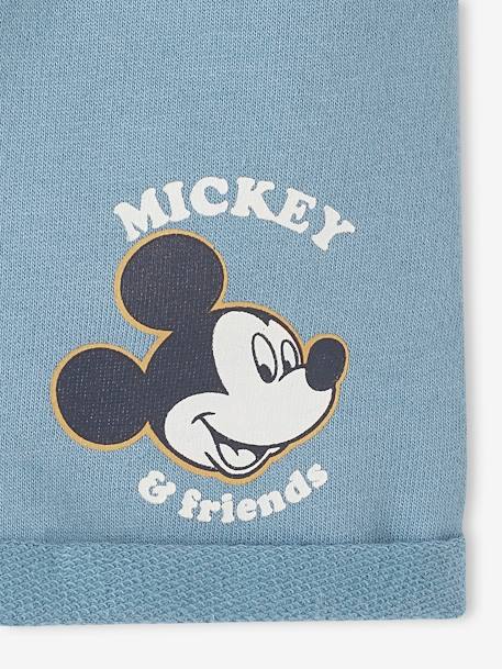 Short bébé garçon Disney® Mickey en molleton bleu ciel 3 - vertbaudet enfant 