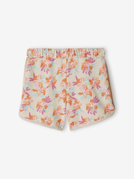 Short Lamé Effet Plissé Pour Fille - Cérémonie, Fête - Brillant Et élégant - Taille élastiquée