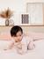 Ensemble bébé pull à collerette pantalon en tricot rose nude 2 - vertbaudet enfant 