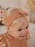 Ensemble brodé bébé :  blouse + short + bandeau en gaze de coton caramel 3 - vertbaudet enfant 