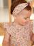 Ensemble bébé fille combinaison + bandeau imprimés rose imprimé+rose pâle+rose poudré+vert céladon imprimé 11 - vertbaudet enfant 
