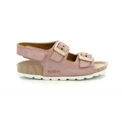 Chaussures-Chaussures fille 23-38-Sandales-KICKERS Sandales Sunyva argent Fille
