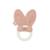 Anneau de dentition en Silicone Bunny Ears Rose des bois - Jollein - Bébé ROSE 1 - vertbaudet enfant 
