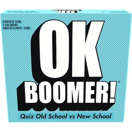 Ok Boomer - Jeu de société - GOLIATH BLEU 1 - vertbaudet enfant 