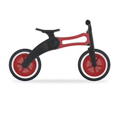Jouet-Jeux de plein air-Tricycles, draisiennes et trottinettes-Draisiennes-Wishbone Design Studio - Draisienne Wishbone Recycled Edition rouge 3 en 1 - WISHBONE DESIGN STUDIO
