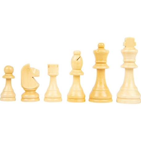 Jeu de société - SMALL FOOT - Échecs et Dames XL - Plateau en bois - Pour 2 joueurs - À partir de 6 ans BEIGE 3 - vertbaudet enfant 