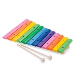 Jouet-Jeux éducatifs-Xylophone en bois New Classic Toys 12 tons 33 cm - Jouet musical pour enfants