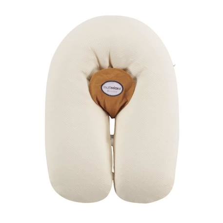 Coussin de maternité et d'allaitement Multirelax Organic Coton Écru BEIGE 2 - vertbaudet enfant 