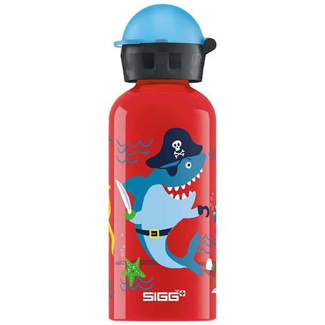Sigg requin tasse rouge 400ml ROUGE 1 - vertbaudet enfant 