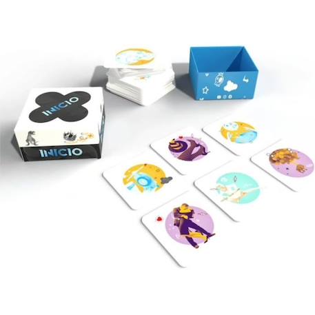 Jeu de cartes - AC-DÉCO - Inicio Mini - Pour enfants - 2 joueurs ou plus - 15 min BLANC 2 - vertbaudet enfant 