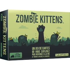 -Jeux de société - Exploding Kittens - Zombie Kittens - Jeu de société en famille