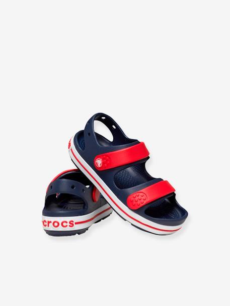 Sabots bébé 209424 Crocband Cruiser Sandal (TM) bleu ciel+marine+rose pâle 9 - vertbaudet enfant 