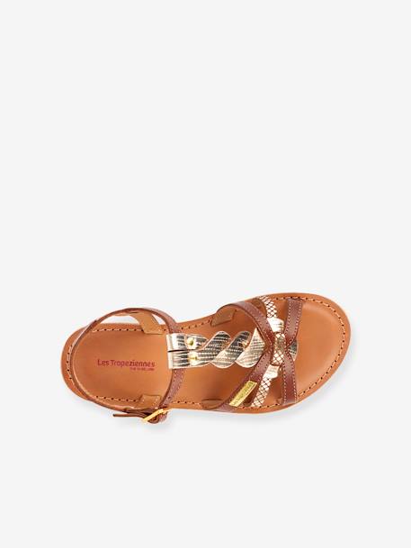 Sandales cuir enfant Badami PAR M.BELARBI bronze+marron 6 - vertbaudet enfant 
