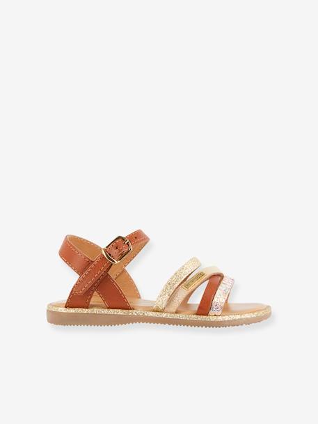 Sandales cuir enfant Inaya PAR M. BELARBI camel 2 - vertbaudet enfant 