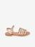 Sandales Berlioz beige doré+fuchsia 2 - vertbaudet enfant 