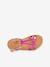 Sandales cuir enfant Backle PAR M. BELARBI blanc+fuchsia+turquoise 6 - vertbaudet enfant 